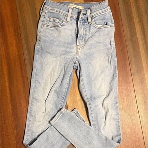 Levi's Women's Light Blue Skinny Jeans